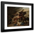 thumbnail image 1 of François Joseph Heim 16x15 Black Modern Framed Museum Art Print Titled - The Sack of Jerusalem by the Romans (1824), 1 of 5