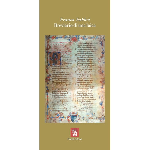 Franca Fabbri Breviario di una laica (Paperback)