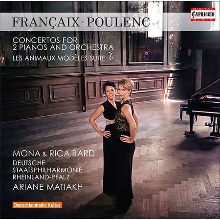 Francaix / Bard,M. / Bard,R. / German State - Concertos for 2 Pianos & Orchestra - Music & Performance - CD