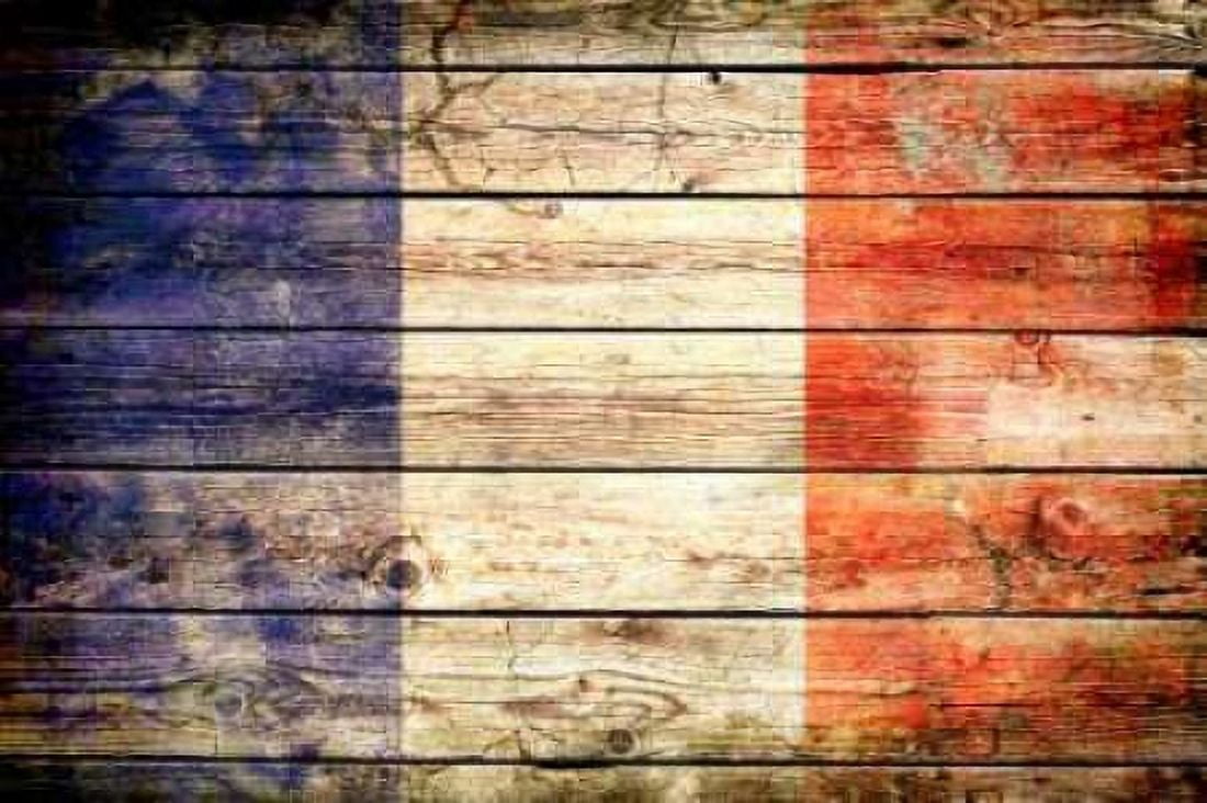 France 2 Canvas Art - John H Robins (12 x 18)