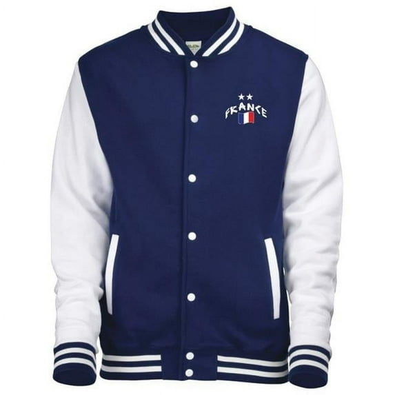 France 2 Stars Varsity Jacket Kids, 3-4 Years
