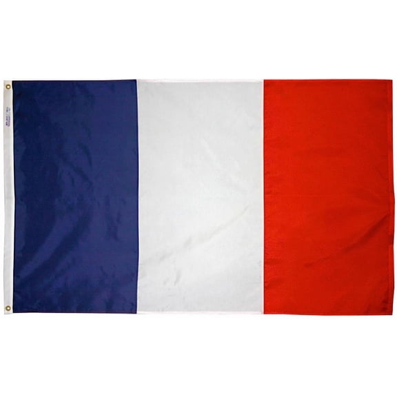 France - 2'X3' Nylon Flag