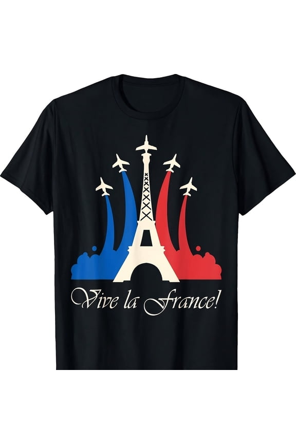 France Bastille Day National Day T-S1Hirt