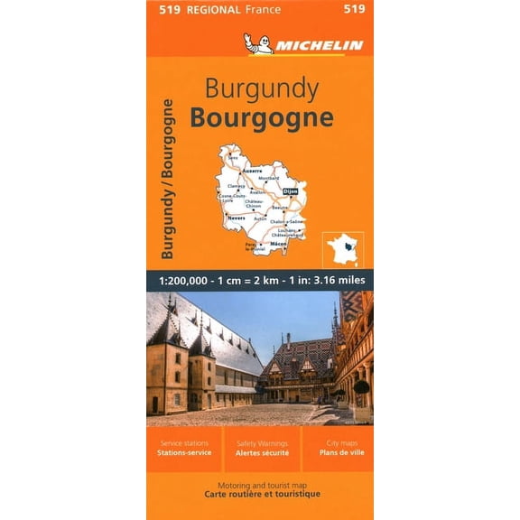 France: Burgundy Map 519 (Other)