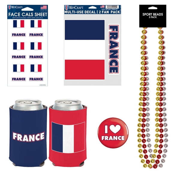 World Cup Ultimate Soccer Fan Supporter Pack - France