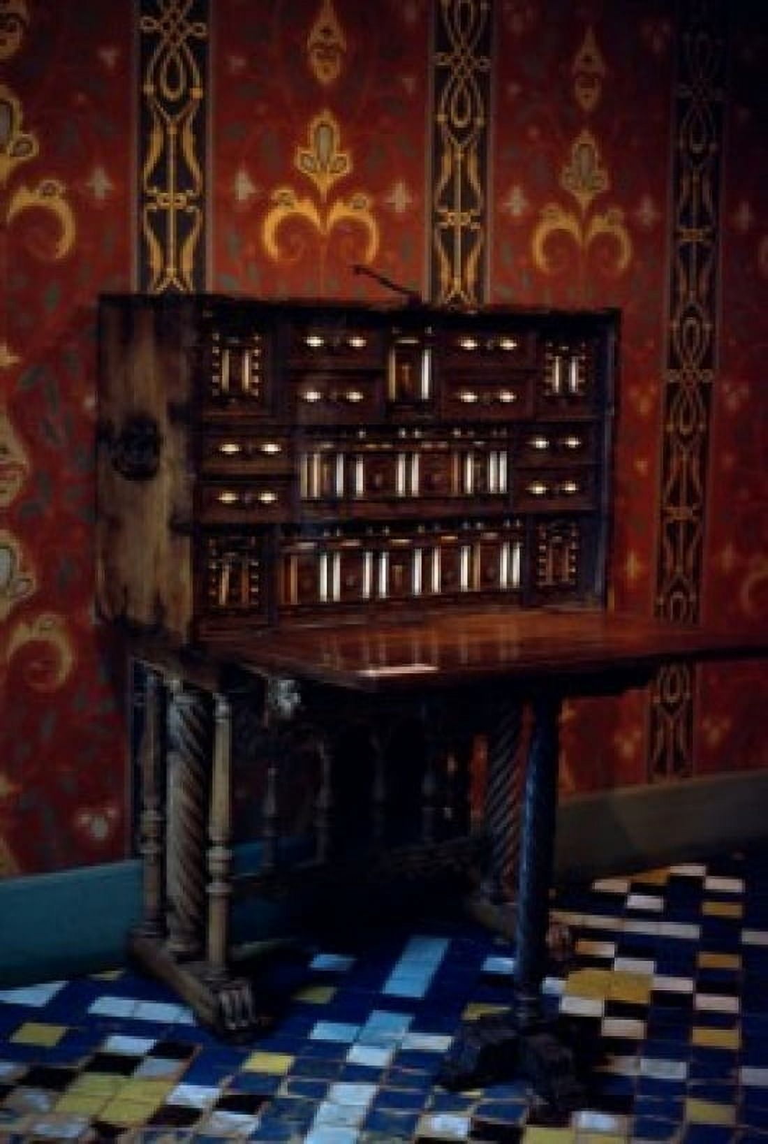 France Castle of Blois Desk with Secret Drawers Canvas Art - (24 x 36)