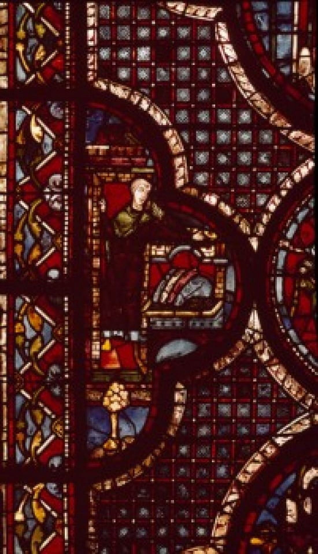 France Chartres Chartres Cathedral Stained Glass Canvas Art - (18 x 24)