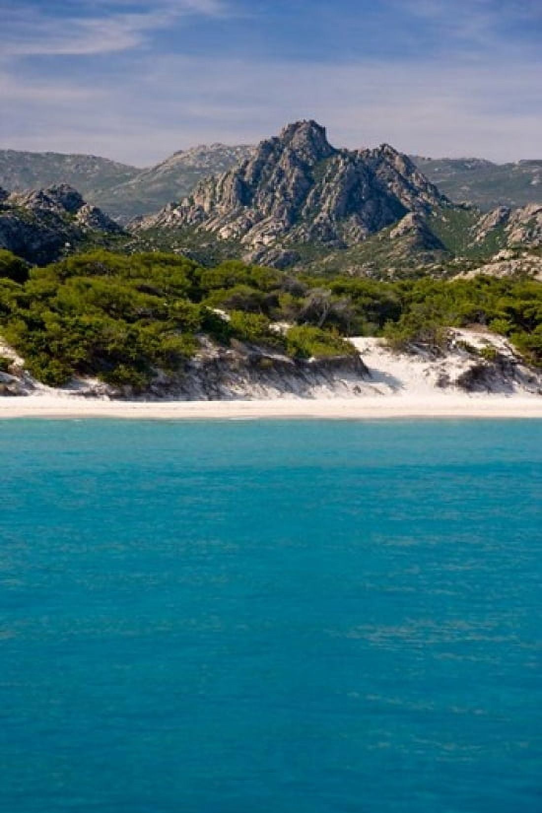 France Corsica Saleccio Beach Canvas Art - Scott T Smith DanitaDelimont (24 x 36)