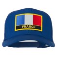 thumbnail image 1 of France Country Patched Mesh Back Cap - Royal OSFM, 1 of 5