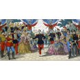 thumbnail image 1 of France Dancing C1869. Nofficers Of The French Military At A Ball The Moustache And Goatee Became Fashionable During The, 1 of 4