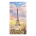 thumbnail image 1 of France Eiffel Tower City Microfiber Kitchen Hand Towel Dish Cloth Tableware Household Cleaning Towel Utensils for Kitchen, 1 of 7