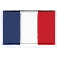 thumbnail image 1 of France Embroidered Country Flag Iron On Patch, 1 of 1