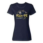 France Europe 2024 Tribute – Mbappe Inspired for Fans Ladies' Crewneck T-Shirt (Navy, XX-Large)