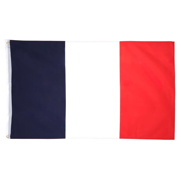 AZ FLAG France Flag 2x3 ft 100D Polyester 2 Grommets 90x60 cm
