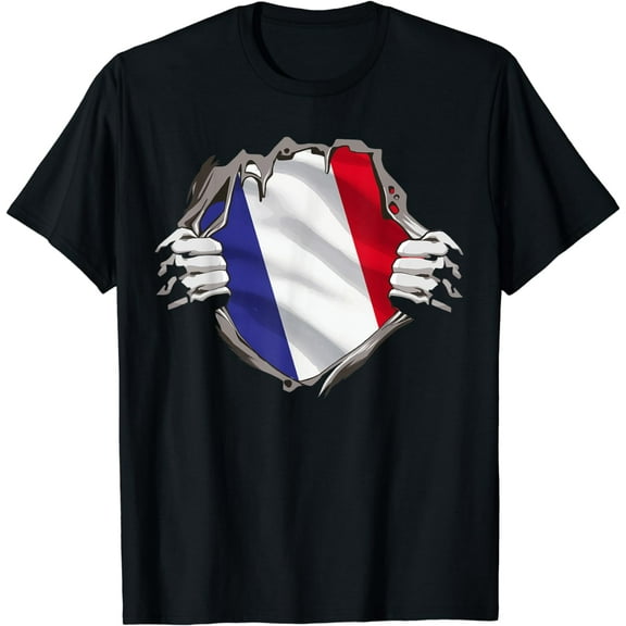 France Flag French Pride Men & Women T-Shirt