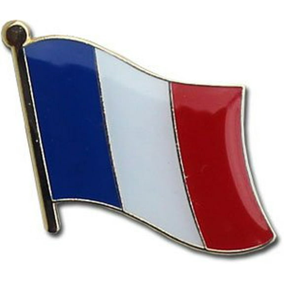 France Flag Lapel Pin