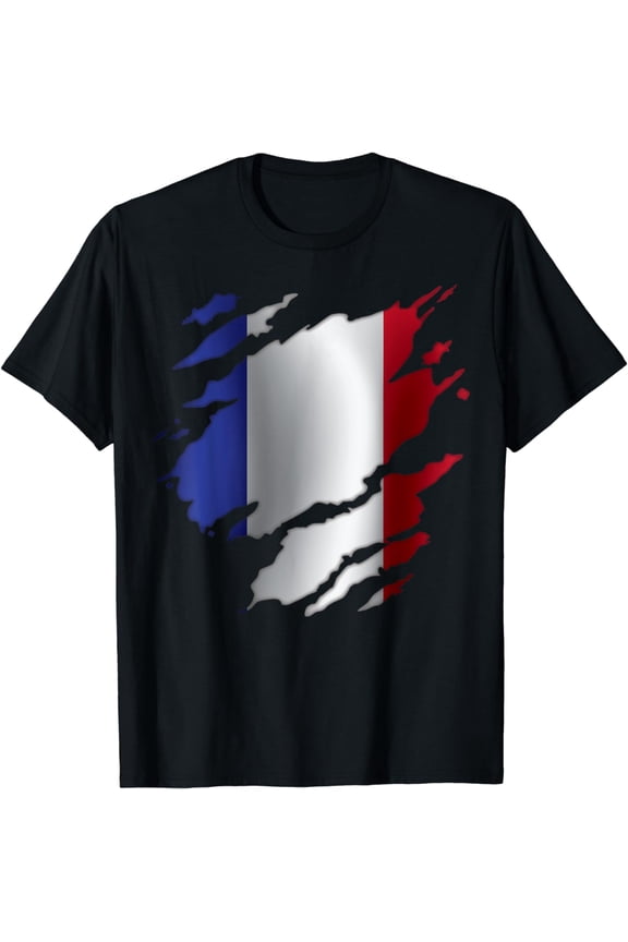 France French Flag Heritage T-Shirt