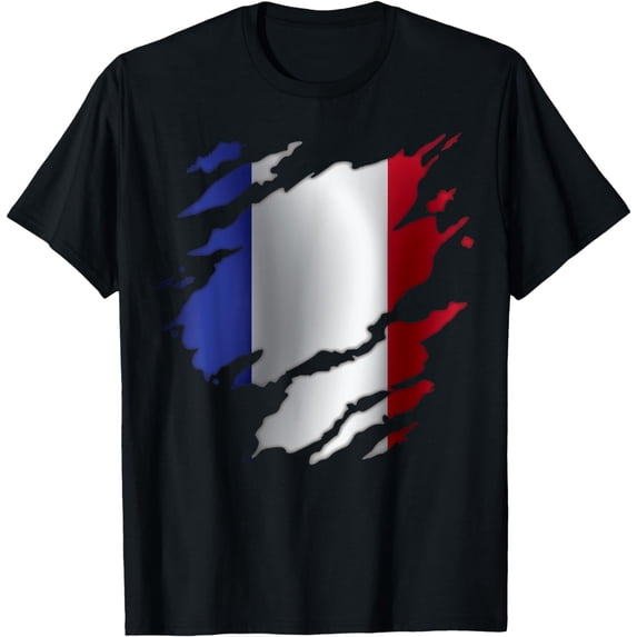 France French Flag Heritage T-Shirt