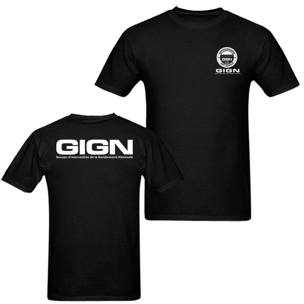 France GIGN Special Forces Police Gendarmerie Men s T shirt