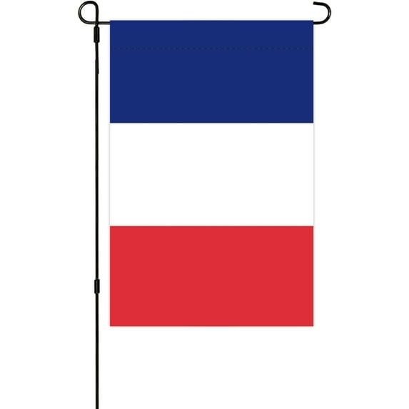 France Garden Flag Double Sided Africa Flags with Vivid Color for Yard Lawn Garden Decor, Home Decorative Flags Bannert for House Sign Outside Decorations