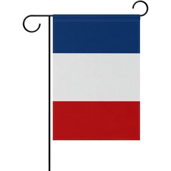 France Garden Flags 12.5 x 18 Inches Double Sided Vivid Color and Fade Proof Small French Yard Flags for Indoor and Outdoor Decorations (France)