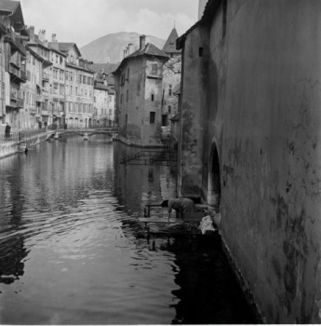 France Haute Savoie Annecy canal Canvas Art -  (24 x 36)