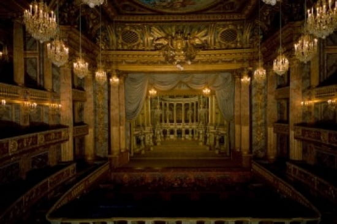 France Ile-de-France Versailles Chateau de Versailles Opera Room Canvas Art - (24 x 36)