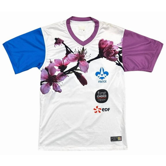 France International Team Men's Headgear Classics 2018 World Cup Soccer Jersey (Large, White)