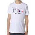 thumbnail image 1 of France Kayak - Olympic Games - Rio - Flag Boy's Cotton Youth T-Shirt, 1 of 2