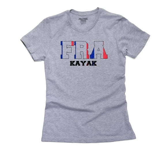 France Kayak - Olympic Games - Rio - Flag Women's Cotton Grey T-Shirt