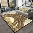 thumbnail image 1 of France Paris Eiffel Tower Retro Carpet Rug for Home Living Room Bedroom Sofa Doormat r Kids Play Area Rug Non-slip Floor Mat, 1 of 5