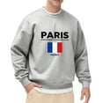 thumbnail image 1 of France Paris Graphic Crewneck Sweatshirt with Long Sleeves Men’s and Big Men’s Pullovers Top Oversized Casual Comfy Fall Fashion Outfits Clothes, 1 of 5