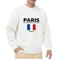 thumbnail image 1 of France Paris Graphic Crewneck Sweatshirt with Long Sleeves Men’s and Big Men’s Pullovers Top Oversized Casual Comfy Fall Fashion Outfits Clothes, 1 of 5