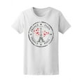 thumbnail image 1 of France Paris Heart Eiffel T-Shirt Women -Image by Shutterstock, Female Small, 1 of 2