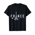 thumbnail image 1 of France Paris T-Shirt French Flag Eiffel Tower Souvenir Gift T-Shirt, 1 of 5