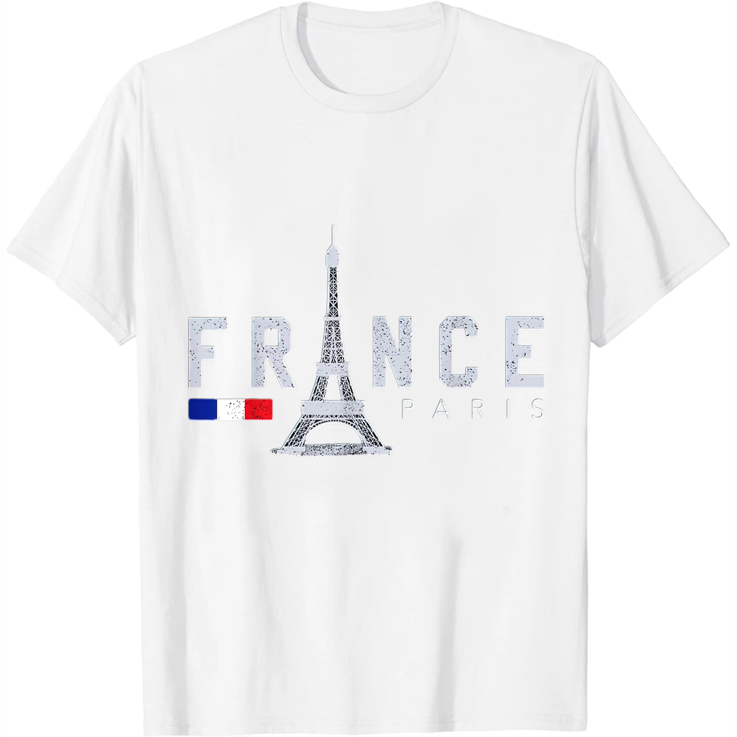 France Paris T-Shirt French Flag Eiffel Tower Souvenir Gift France Paris T-Shirt French Flag Eiffel Tower Souvenir Gift