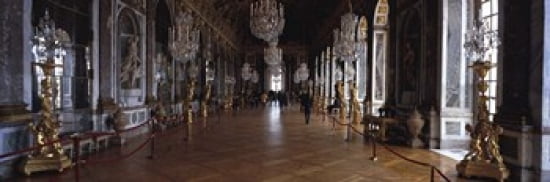 France Paris Versailles Canvas Art - Panoramic Images (36 x 12)