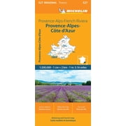 France Provence-Alps-French Riviera Map 527, Paperback