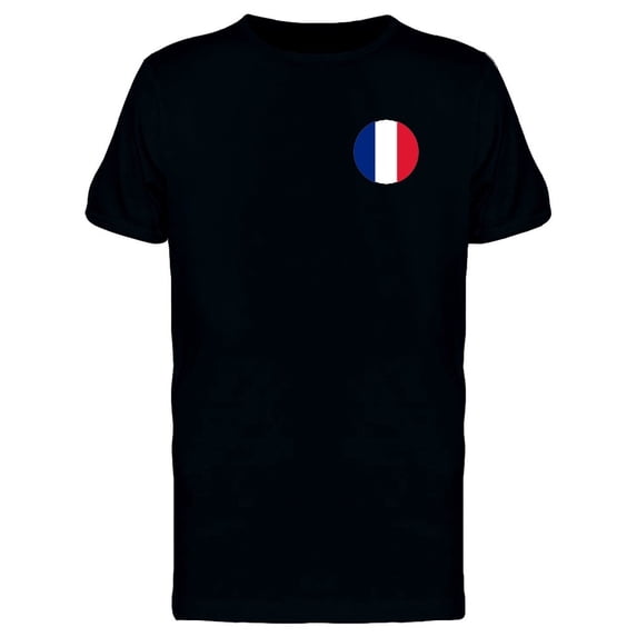 France Round Flag Tee Men's -Image by Shutterstock