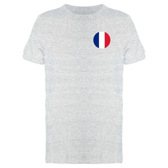 France Round Flag Tee Men's -Image by Shutterstock