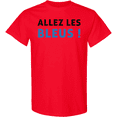 thumbnail image 1 of France Soccer Graphic Tee, French National Team Fan Tops, 1 of 3