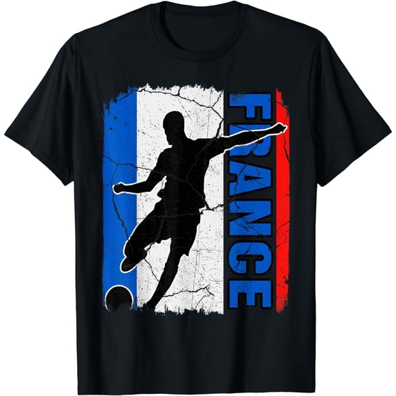 France Soccer Team French Flag Jersey Football Fans T-Shirt mens t shirt，black，women，funny，misfits，men，journey，t-shirt