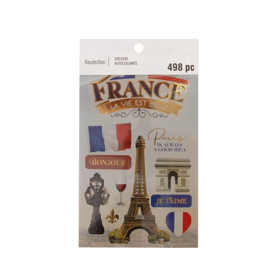Recollections France Stickers