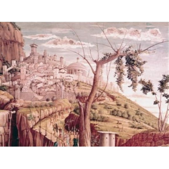 France Tours Musee Des Beaux-Arts Garden of Gethsemane by Andrea Mantegna 1431-1506 Poster Print - 18 x 24 in.