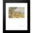 thumbnail image 1 of France. View from the window of the cottages 20x24 Framed Art Print by Ivan Bilibin, 1 of 2