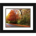 thumbnail image 1 of Frances, Stephanie 14x12 Black Ornate Wood Framed with Double Matting Museum Art Print Titled - Amsterdam Woods, 1 of 4