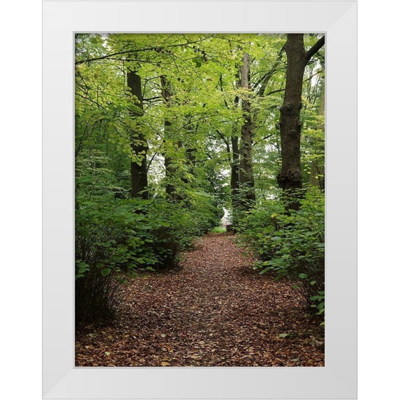 Frances, Stephanie 19x24 White Modern Wood Framed Museum Art Print Titled - Wood 3