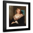 thumbnail image 1 of Francesco Canella 15x18 Black Modern Framed Museum Art Print Titled - Lost in Thought, 1 of 5