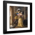thumbnail image 1 of Francesco Hayez 15x18 Black Modern Framed Museum Art Print Titled - Romeo and Juliet, 1 of 5
