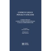 Francesco Jorge M Codici e leggi penali vaticane. Codice penale, codice di proced Paperback